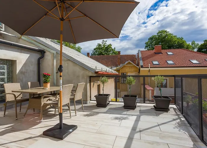 Luxusní velký apartmán s terasou v centru Litomyšle